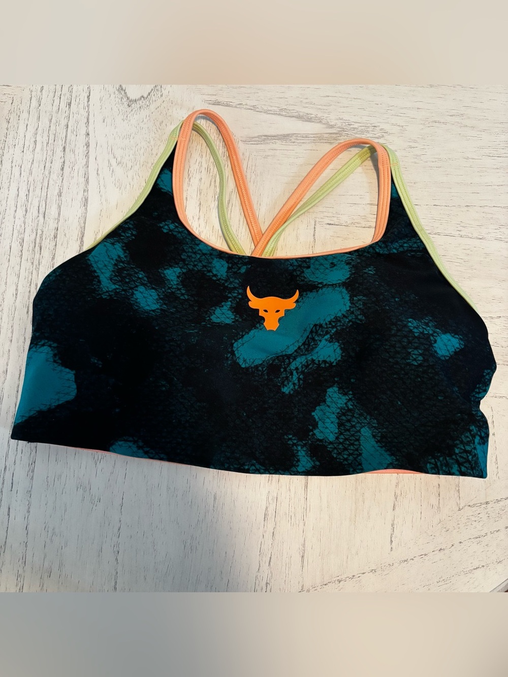 Under Armour Project Rock Sports Bra, sz XL